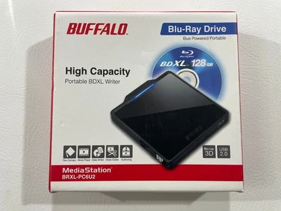 BUFFALO MEDIA STATION BRXL-PC6U2 blu-ray writer drive EMPTY BOX ONLY!, NO drive! - Image 1 of 4