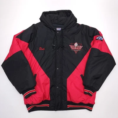 Vintage Portland Trail Blazer Logo 7 Puffer Jacket Mens XL 90s NBA RIP City - Image 1 of 4