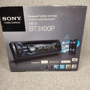 Sony MEX-BT3100P CD MP3 IPOD USB IPHONE AUX EQ BLUETOOTH 208W AMP ESTÉREO DE COCHE - Imagen 1 de 11
