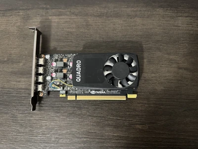 NVIDIA Quadro P1000 4GB GDDR5 Graphics Card - Tested Working - SFF GPU - AutoCAD - Image 1 of 4