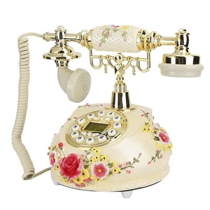 MS‑525A Resin Innovative European Classical Vintage Antique Telephone For Off FY - Afbeelding 1 van 18