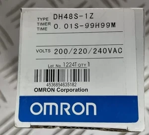 1pz Nuovo Omron DH48S-1Z Relè Temporizzato 220V DH48S1Z Spedizione Rapida - Foto 1 di 3
