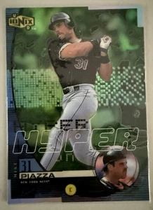 1999 UD Ionix Mike Piazza Hyper Holofoil Insert #H5! HOF, Dodgers Mets - Bild 1 von 2