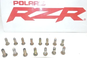 🔥 2013 POLARIS RZR 800 EFI - OEM UPPER LOWER SEAT BOLTS ( 15 ) 🔥 - Picture 1 of 4