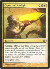 MTG - Alara Reborn - Captured Sunlight - Foil - NM