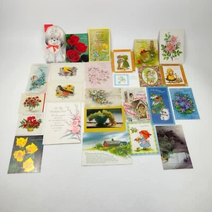 Tarjetas de Felicitación De Colección 25 SIN USAR Ocasiones Mixtas Años 80 Artesanía Buzza, Sello, Más - Imagen 1 de 24
