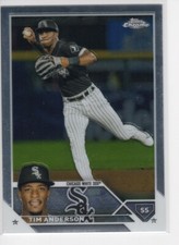 2023 Topps Chrome Baseball Base Singles - Pick Your Player & Complete Your Set!