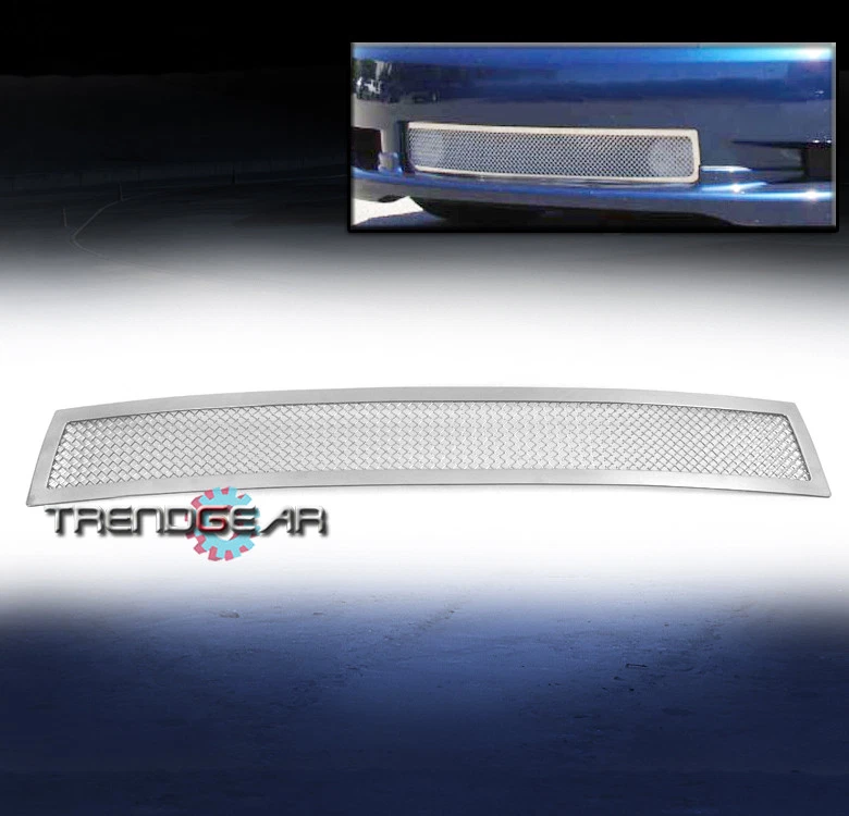 2011-2013 SCION TC PARACHOQUES INFERIOR ACERO INOXIDABLE MALLA REJILLA INSERCIÓN CROMO Foto 1 de 4