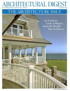 10/08 ARCHITECTURAL DIGEST House Design Robert A.M. Stern Moore Ruble Yudell  - Picture 1 of 1
