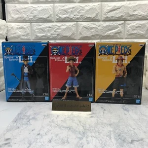 One Piece Luffy Ace Sabo Magazine Figure 3 Types Set Banpresto Episode Special - Picture 1 of 8