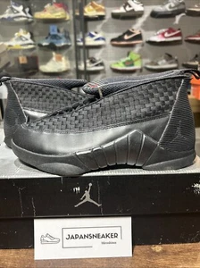 Size 7 - NIKE AIR JORDAN XV BLACK/VARSITY RED 136029-061 Replacement insoles - Picture 1 of 24
