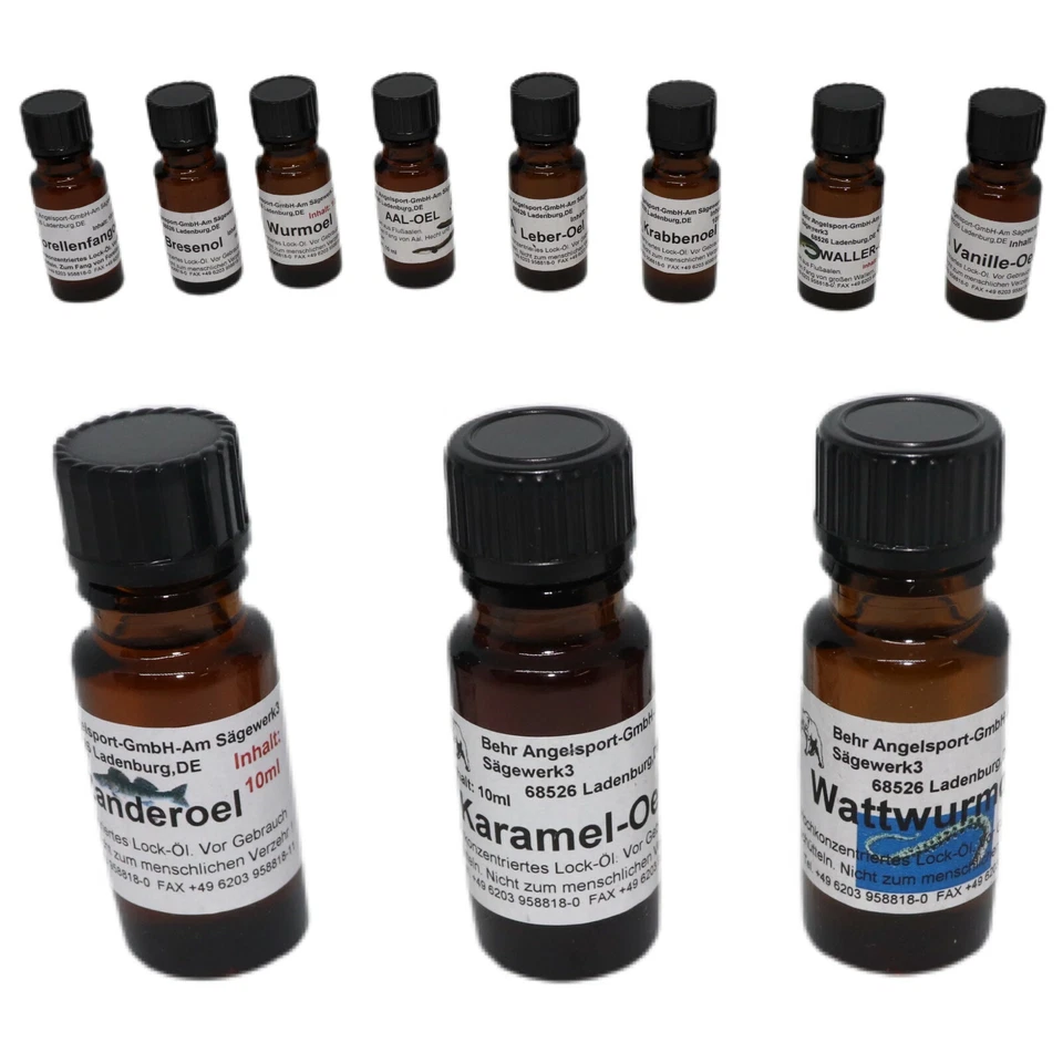 Aroma für Angeln Lockstoff Angeln 10ml Locköl Zander Aal Wels Forelle Lockmittel - Bild 1 von 1