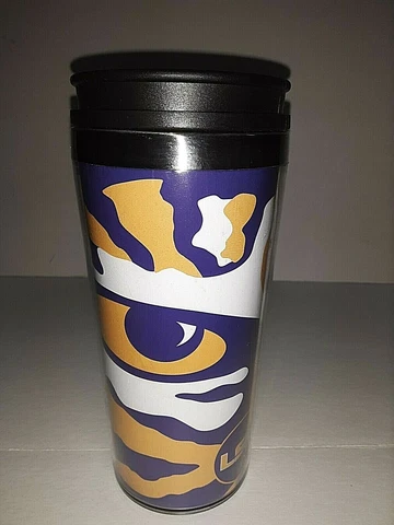 LSU Tigers NCAA Hype Travel Tumbler 16 oz Cover
