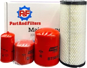 NEW HOLLAND TRACTOR FILTER KIT MODEL TN55 TN65 TN65S TN70 TN70D 70S 75 75D 75S - Picture 1 of 2