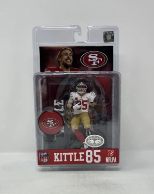 George Kittle San Francisco 49ers NFL Platinum Edition McFarlane Action Figure - Image 1 of 4
