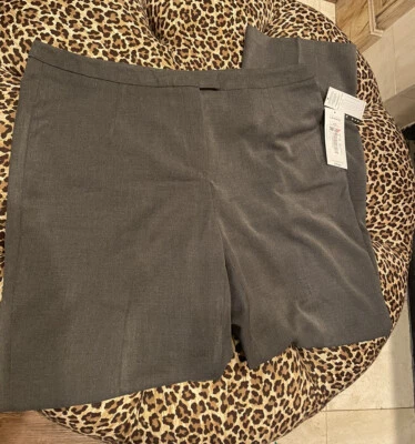 NWT Peter Nygard gray pants 16 Stretch - Image 1 of 4