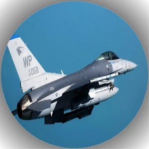 Colocador de tartas cumpleaños fiesta imagen de tartas fondant oblea avión P3 - Imagen 1 de 1