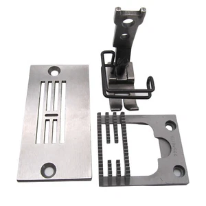 Chien d'alimentation/plaque à aiguille/pied-de-biche POUR JUKI LZ-2280 LZ-2280A - Picture 1 of 10