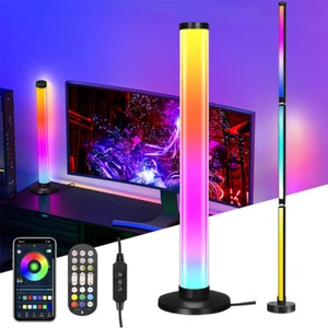 LED Stehleuchte Farbwechsel Stehlampe RGB Eckleuchte Ecklampe mit Fernbedienung - Bild 1 von 15