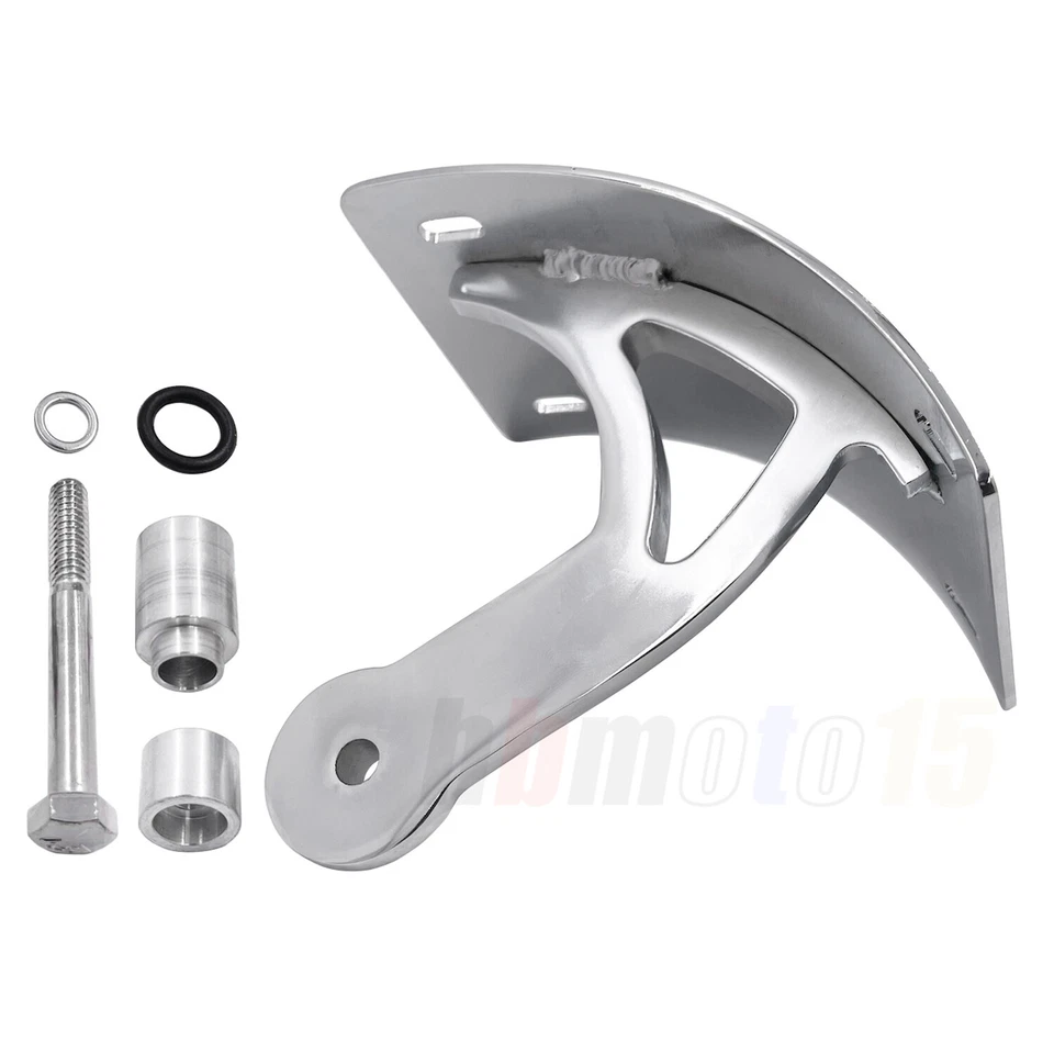 Chrome Side License Plate Bracket Holder Curve For Suzuki 06- 13 Boulevard M109R Foto 1 de 2