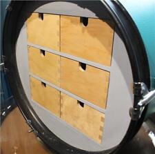 Upcycled Bass Drum to 6-Drawer Set