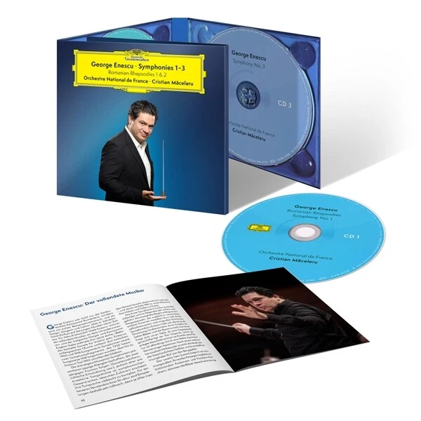 ENESCU:SINFONIEN 1-3/RUMÄNISCHE RHAPSODIEN - MACELARU,CRISTIAN/+ 3 CD NEU - Bild 1 von 1