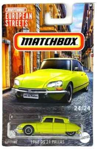 Matchbox 1968 Citroen DS 21 Pallas European Streets 24/24 1:65 Model Car - Picture 1 of 1
