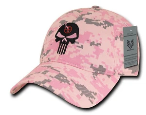 "US Navy Seals Scharfschütze Schädel Baseballkappe Mütze rosa tarnfarben neu ""Rapid Dominance" - Bild 1 von 2