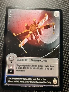 Star Wars Jedi Knights Premiere TCG SILVER FOIL 1st DAY PRINT Red Two C - Picture 1 of 1