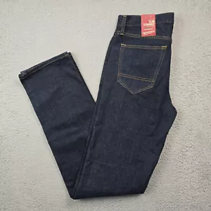 Arizona Jeans Mens 32x36 BLUE DENIM Slim Fit Straight CITY SCHOOL 90s Y2K NWT - Picture 1 of 13