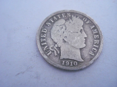 1910-BARBER DIME-BD-952 Cover