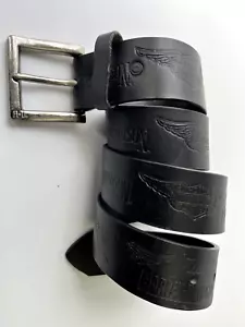 Harley Davidson Herren Gürtel Größe 36 Schwarz Leder Made in USA - Bild 1 von 9