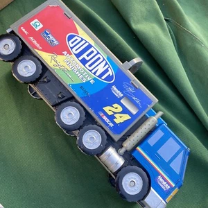 Jeff Gordon NASCAR DuPont #24 Semi Truck Micro Machine Race Track 1999 Hasbro - Picture 1 of 7