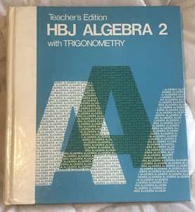 HBJ ALGEBRA 2 WITH TRIGONOMETRY: (TEACHER'S EDITION) By Arthur F. Coxford - Picture 1 of 5