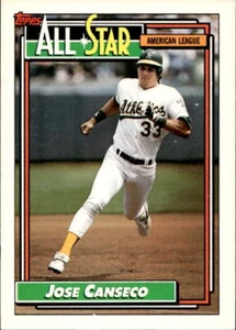 1992 Topps #401 Jose Canseco Gold Baseball Card - Picture 1 of 2