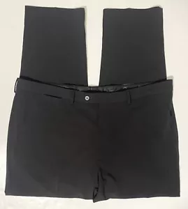 Pantalones de Traje Nautica Para Hombre 43x32 Negro Gaff Frente Plano Elastizados Preppy NUEVO CON ETIQUETAS. - Imagen 1 de 11