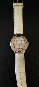 Guess Ladies GUESS Watch NEW Battery and leather Strap - Picture 1 of 10