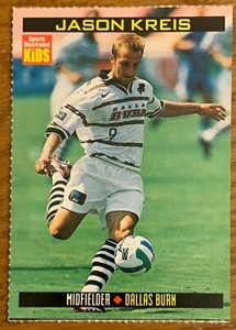 JASON KREIS, RARE {1999} SPORTS ILLUSTRATED FOR KIDS CARD, SOCCER STAR !