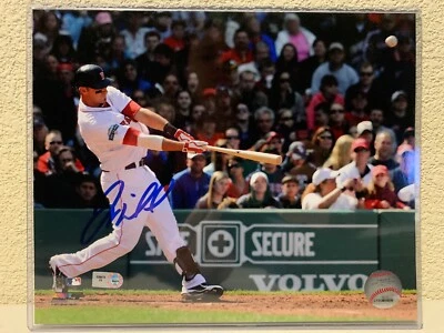 Will Middlebrooks Signed Boston Red Sox 8x10 Photo MLB Authenticated - Image 1 of 4