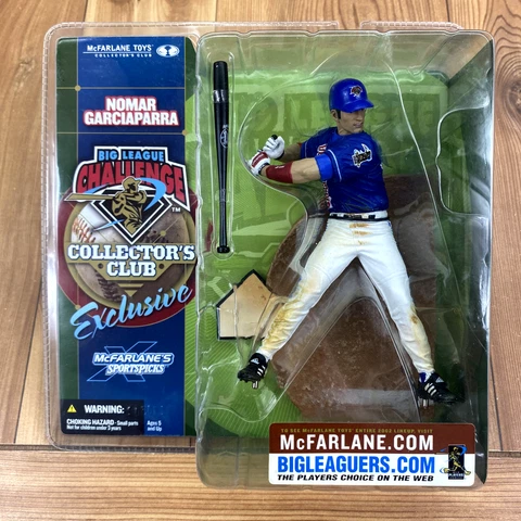 DEADSTOCK McFarlane's MLB Nomar Garciaparra Boston Red Sox Action Figure Cover