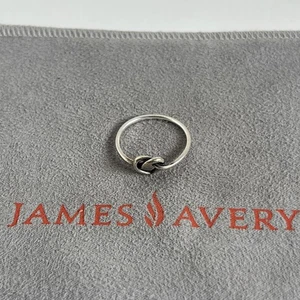 James Avery zarter Herz Knoten Ring Größe 8,5 - Bild 1 von 6