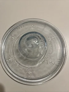 Vintage Fire King Oven Glass Lid Only 6.5 Inches On Lip of Lid 7 Inches Wide - Picture 1 of 5