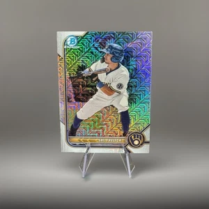 2022 Bowman Chrome - Prospects Sal Frelick #BCP-250 Mojo Refractor (RC) - Picture 1 of 4