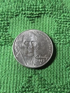 2017 D Jefferson Nickel Circulated - Picture 1 of 2