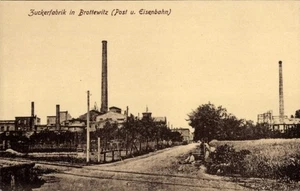 Ak Brottewitz Mühlberg an der Elbe, Zuckerfabrik, Post - 4304815 - Picture 1 of 2