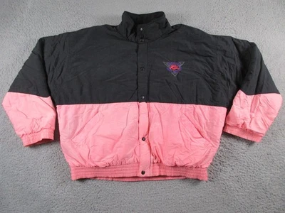 Jaqueta Quiksilver Masculina Grande Preta Rosa Vintage Clima Pesado Snowboard Esqui - Imagem 1 de 4