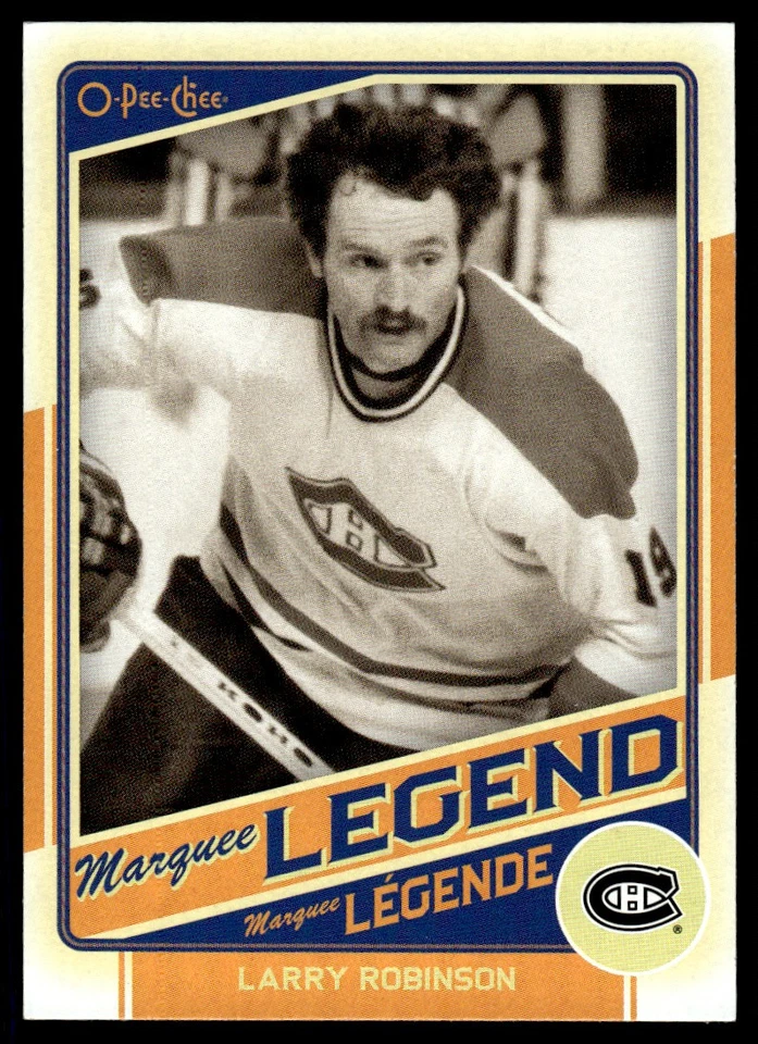 2012-13 O-Pee-Chee MARQUEE LEGEND Larry Robinson Montreal Canadiens #526 - Image 1 of 2