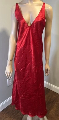 Vintage Frederick’s Of Hollywood Long Maxi Nightgown Slip Dress Lingerie Sz M - Image 1 of 4