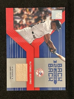 Donruss Back To Back Jacks Derek Jeter Alfonso Soriano /50 - Image 1 of 2