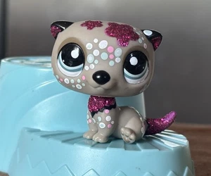 Littlest Pet Shop LPS Otter #2152 Shimmer 'n Shine Pets authentic Sparkle - Picture 1 of 12